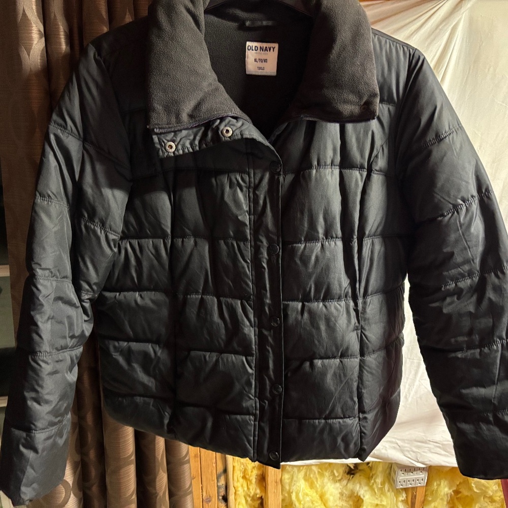 Black Puffer Coat